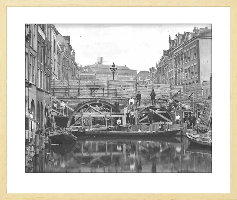 Herstel van de Maartensbrug - 1906