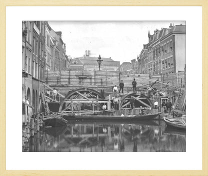 Herstel van de Maartensbrug - 1906
