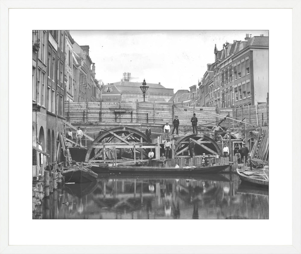 Herstel van de Maartensbrug - 1906