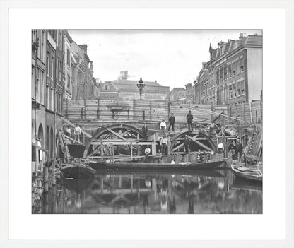 Herstel van de Maartensbrug - 1906