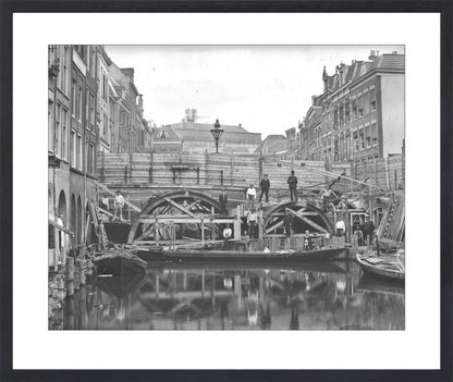 Herstel van de Maartensbrug - 1906