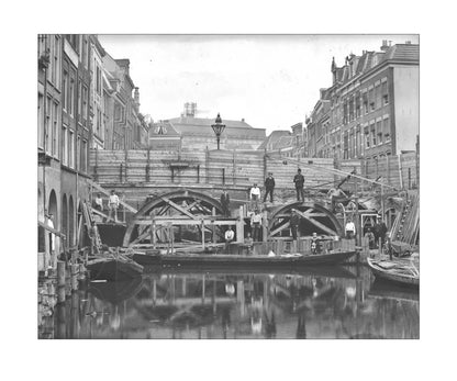 Herstel van de Maartensbrug - 1906