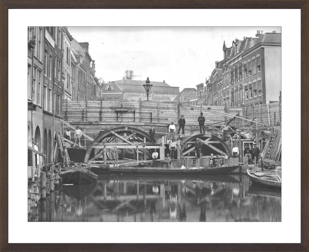 Herstel van de Maartensbrug - 1906
