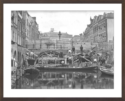 Herstel van de Maartensbrug - 1906