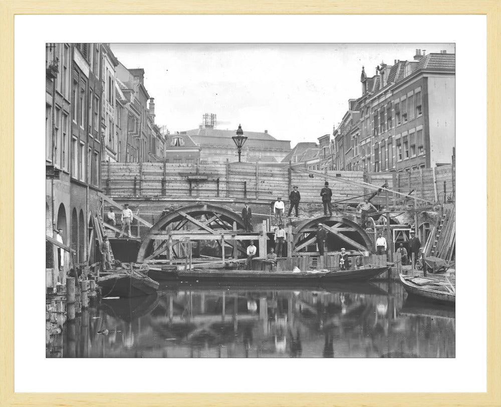 Herstel van de Maartensbrug - 1906