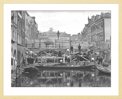 Herstel van de Maartensbrug - 1906