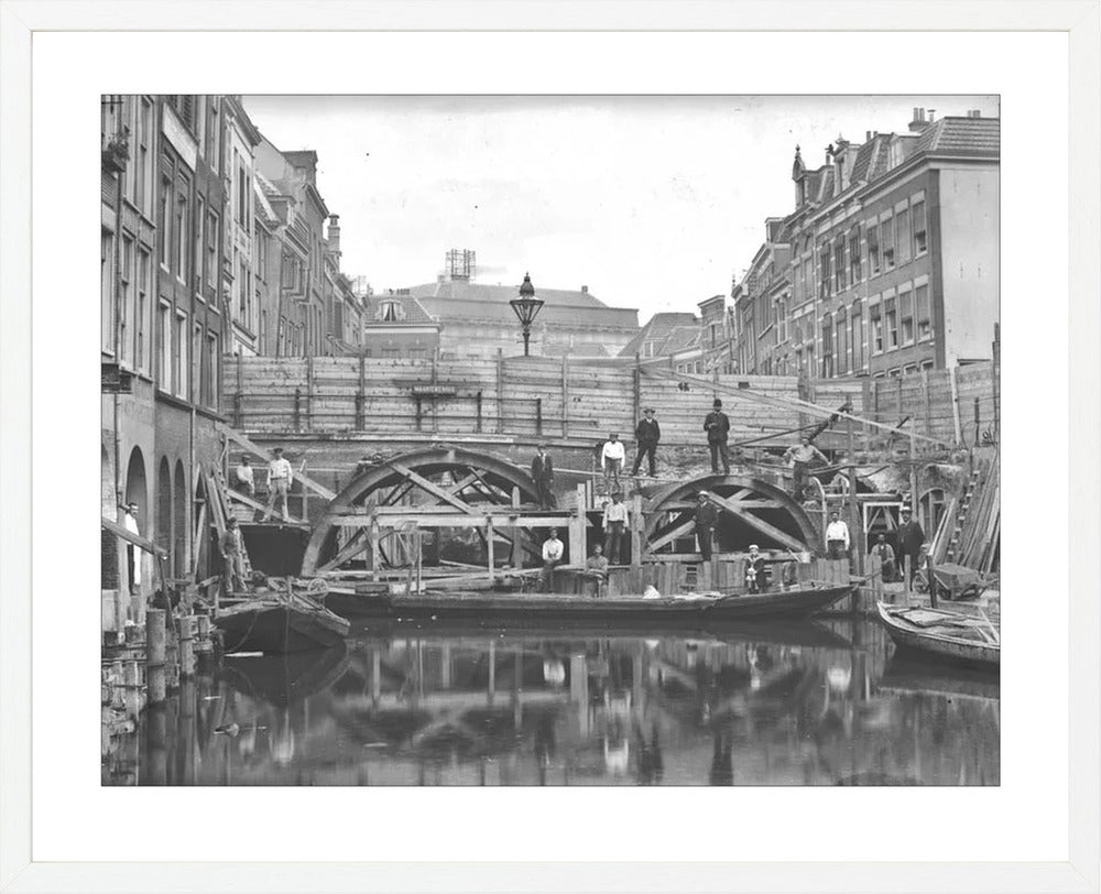Herstel van de Maartensbrug - 1906