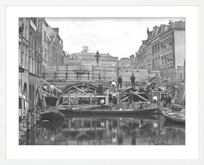 Herstel van de Maartensbrug - 1906