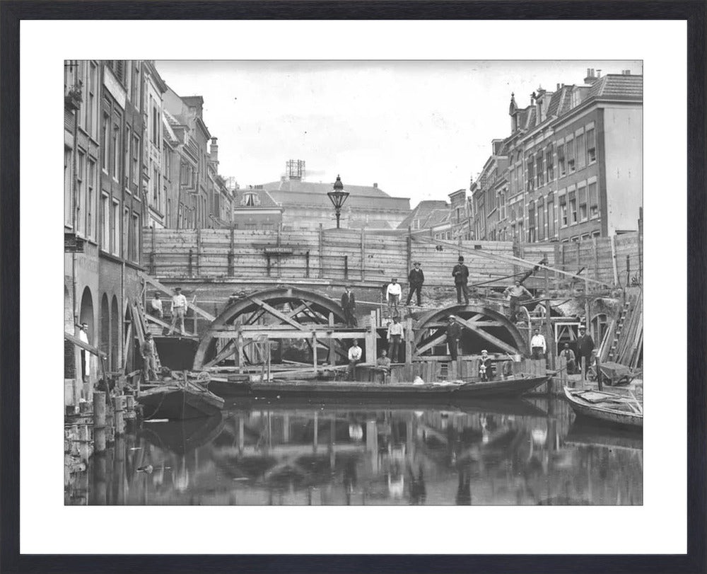 Herstel van de Maartensbrug - 1906