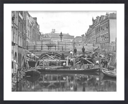 Herstel van de Maartensbrug - 1906