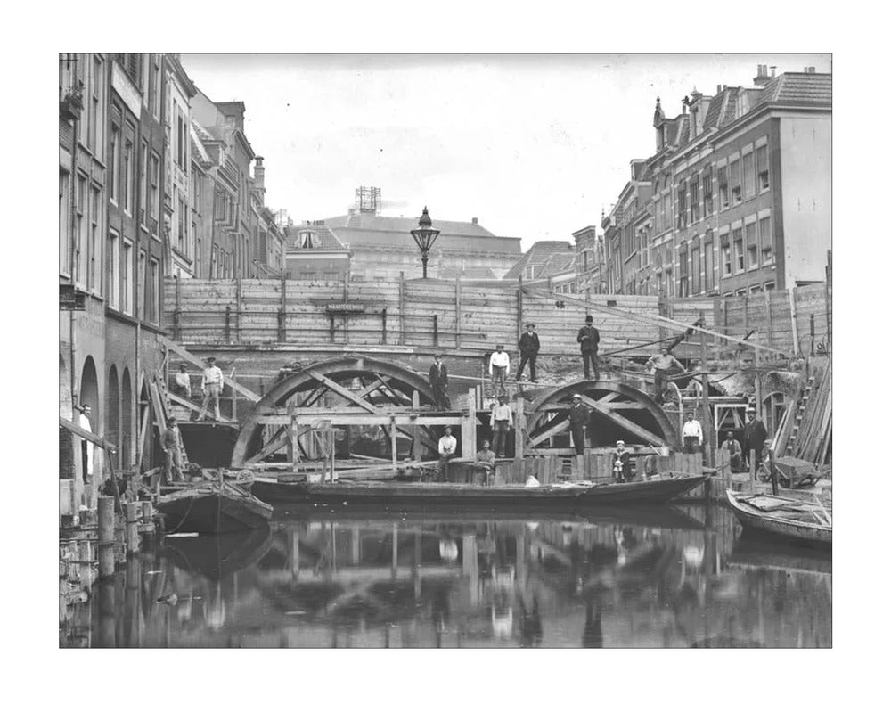 Herstel van de Maartensbrug - 1906