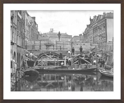 Herstel van de Maartensbrug - 1906