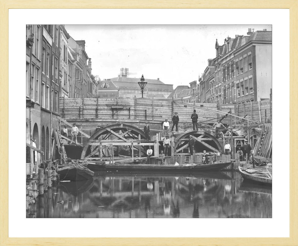 Herstel van de Maartensbrug - 1906