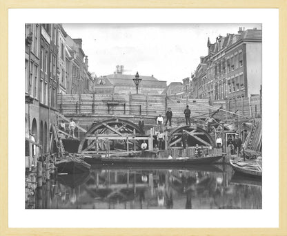 Herstel van de Maartensbrug - 1906