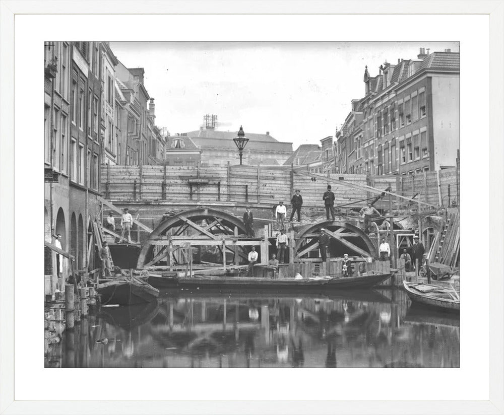 Herstel van de Maartensbrug - 1906