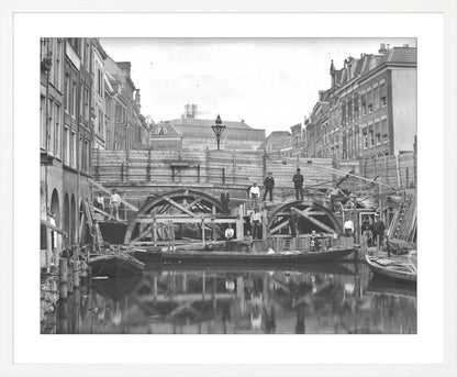 Herstel van de Maartensbrug - 1906