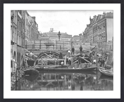 Herstel van de Maartensbrug - 1906
