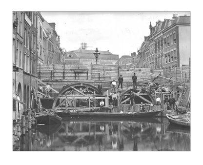 Herstel van de Maartensbrug - 1906