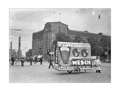 Reclame op de Smakkelaarsbrug - 1930