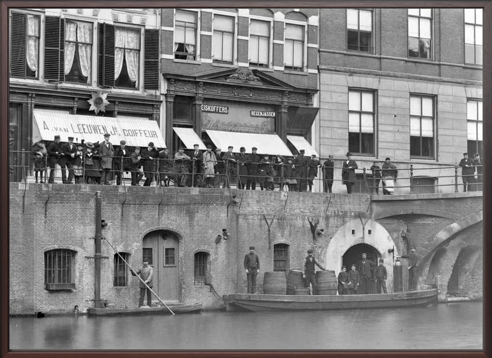 Werfkelders aan de Oudegracht - 1906