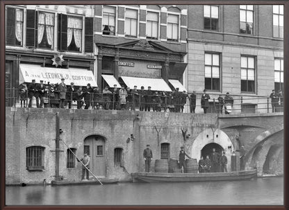 Werfkelders aan de Oudegracht - 1906