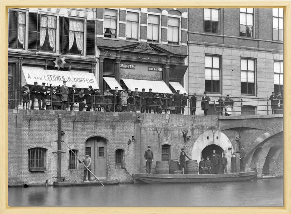 Werfkelders aan de Oudegracht - 1906