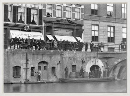 Werfkelders aan de Oudegracht - 1906