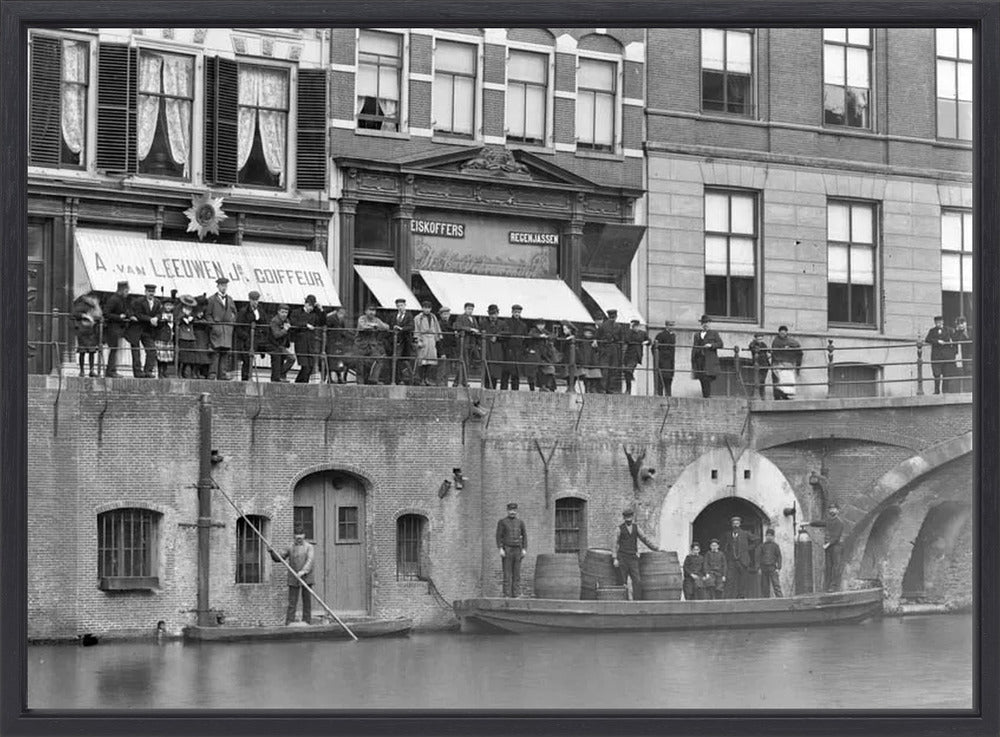 Werfkelders aan de Oudegracht - 1906