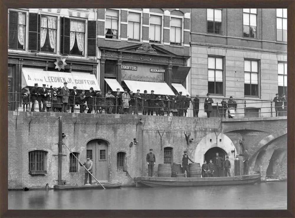 Werfkelders aan de Oudegracht - 1906