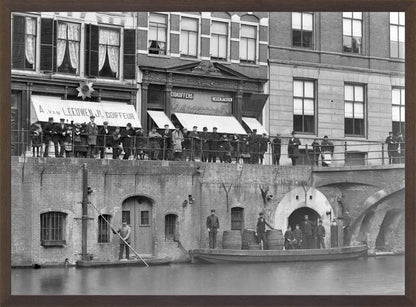 Werfkelders aan de Oudegracht - 1906