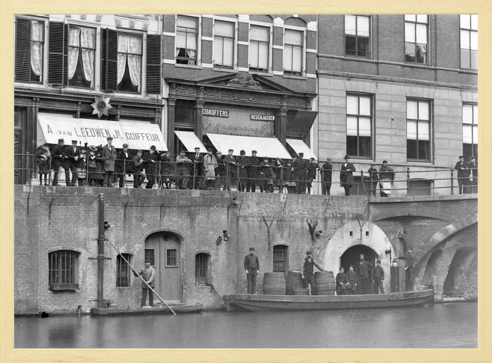 Werfkelders aan de Oudegracht - 1906