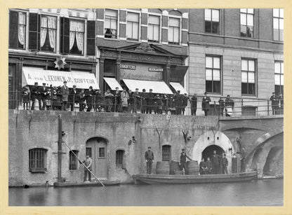 Werfkelders aan de Oudegracht - 1906