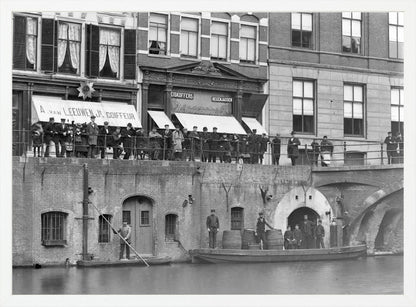 Werfkelders aan de Oudegracht - 1906