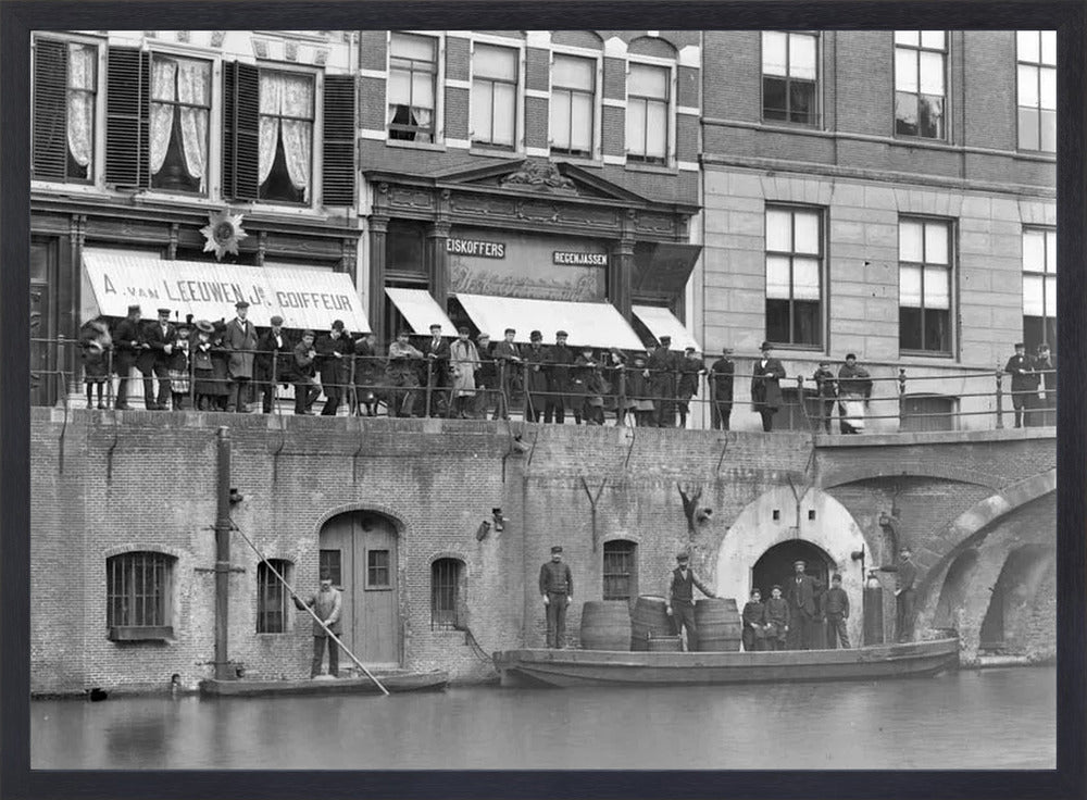 Werfkelders aan de Oudegracht - 1906