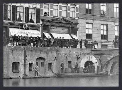 Werfkelders aan de Oudegracht - 1906