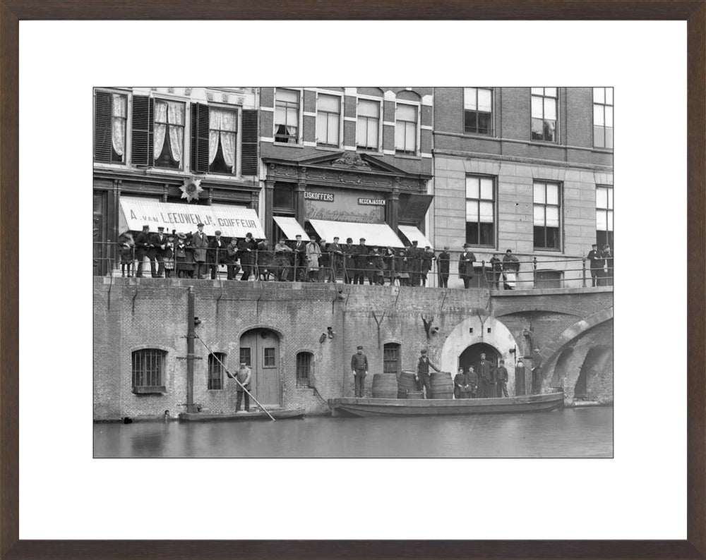 Werfkelders aan de Oudegracht - 1906