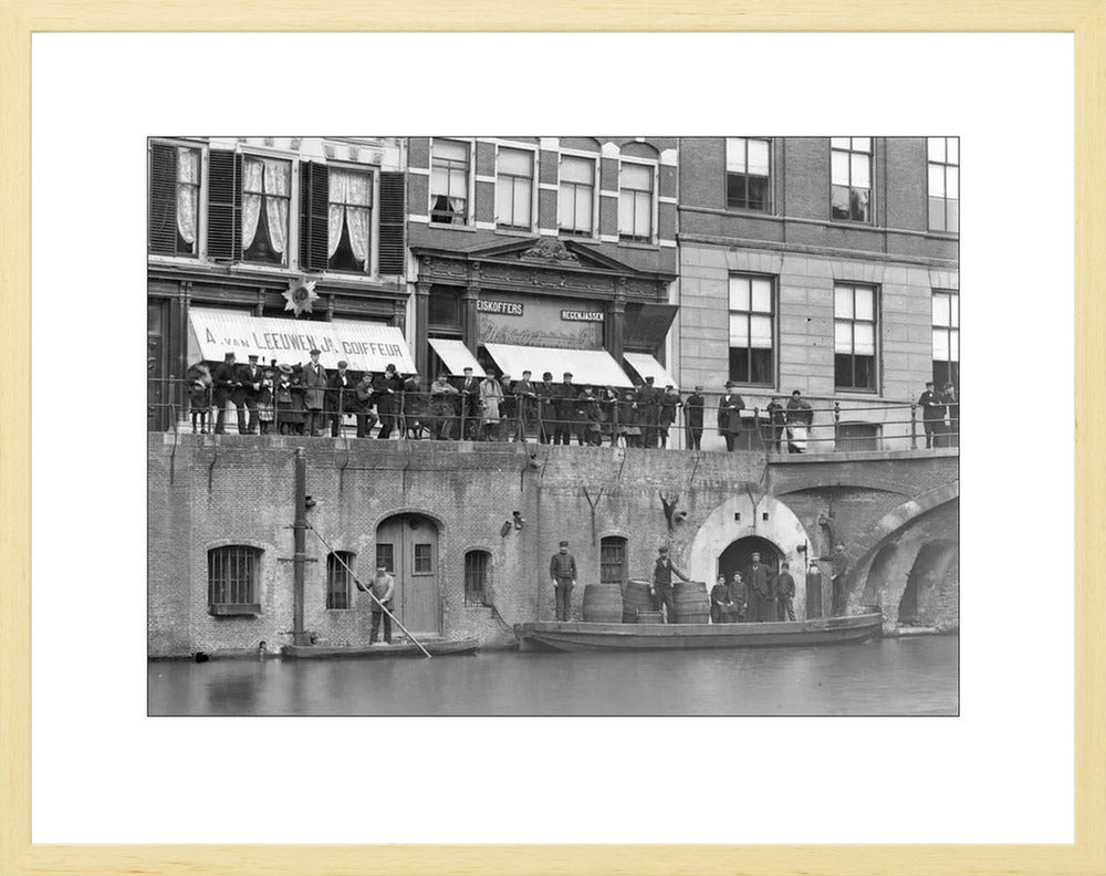 Werfkelders aan de Oudegracht - 1906