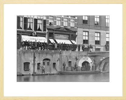 Werfkelders aan de Oudegracht - 1906