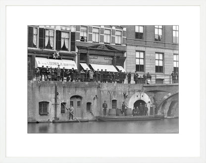 Werfkelders aan de Oudegracht - 1906