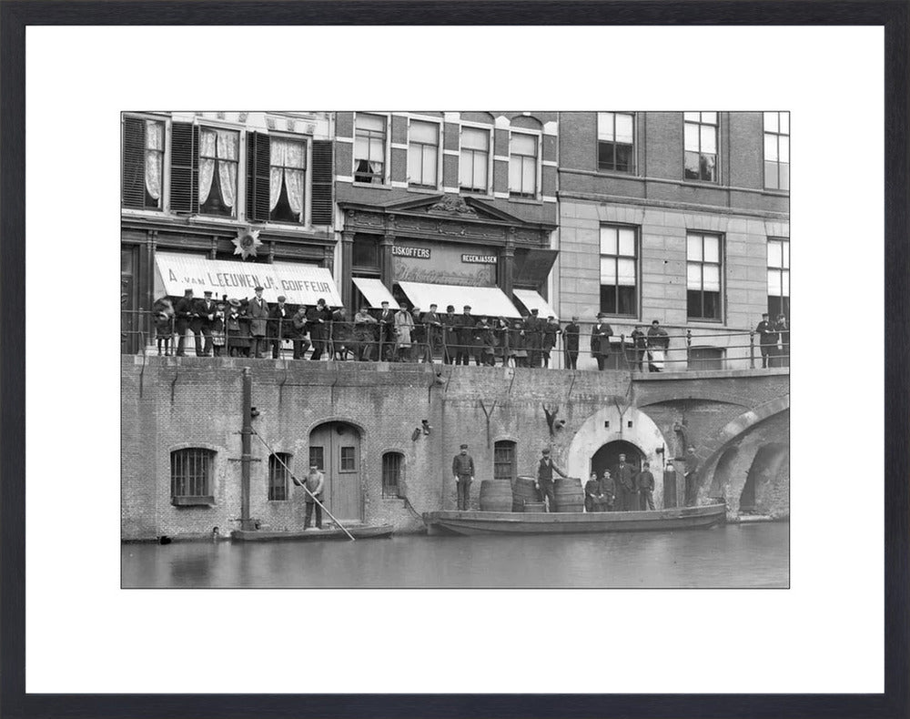 Werfkelders aan de Oudegracht - 1906