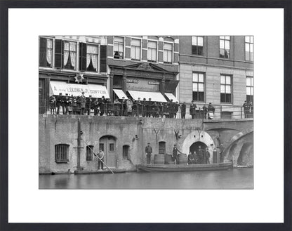 Werfkelders aan de Oudegracht - 1906