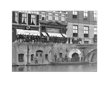 Werfkelders aan de Oudegracht - 1906
