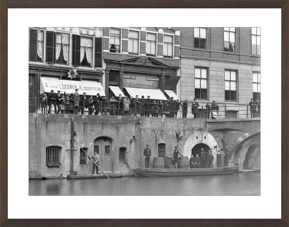 Werfkelders aan de Oudegracht - 1906
