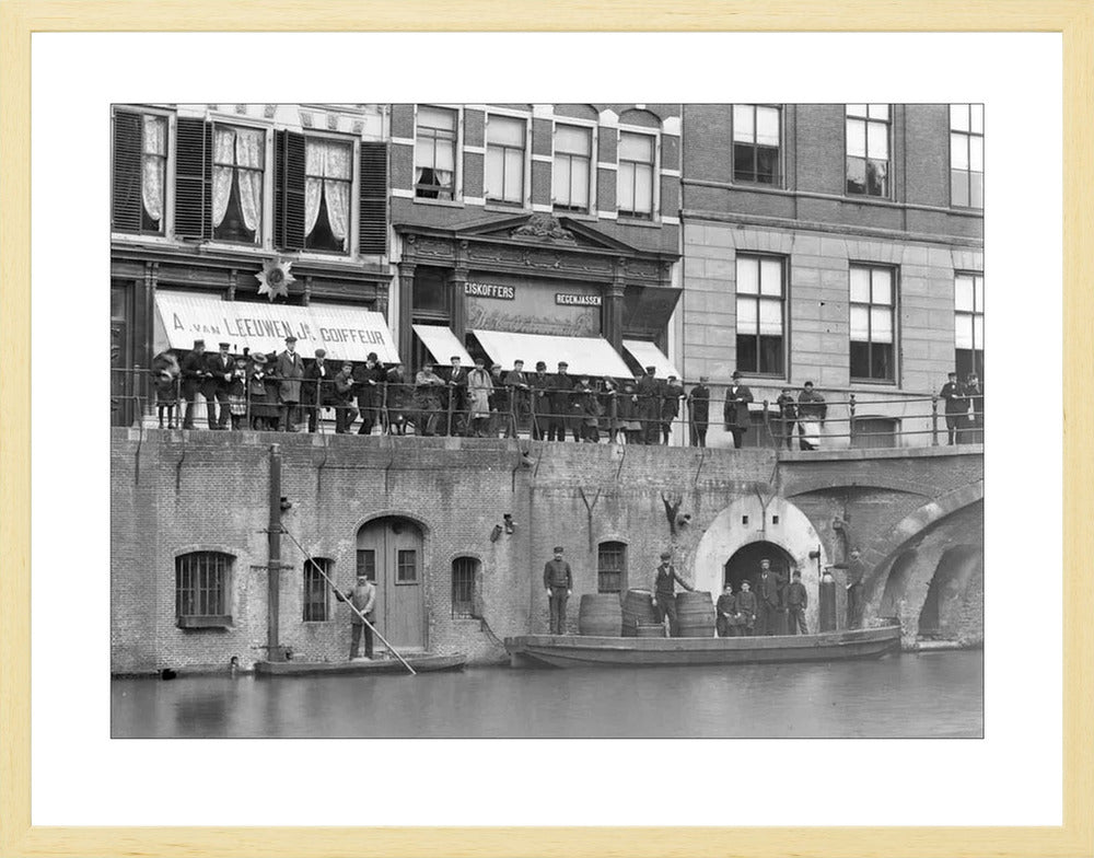 Werfkelders aan de Oudegracht - 1906