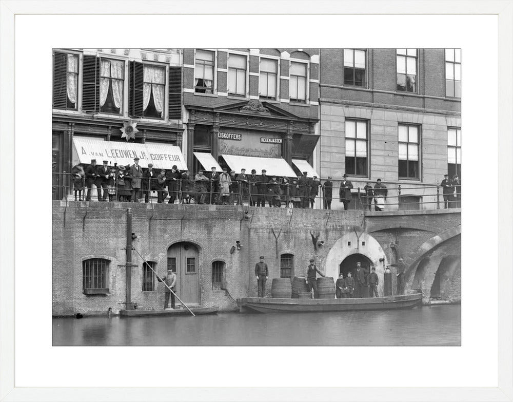 Werfkelders aan de Oudegracht - 1906