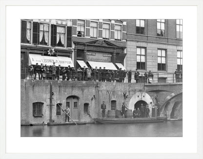 Werfkelders aan de Oudegracht - 1906