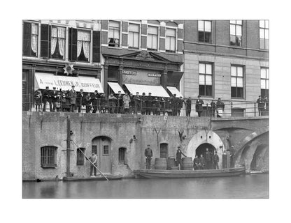 Werfkelders aan de Oudegracht - 1906