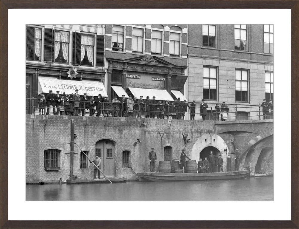 Werfkelders aan de Oudegracht - 1906