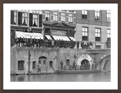 Werfkelders aan de Oudegracht - 1906
