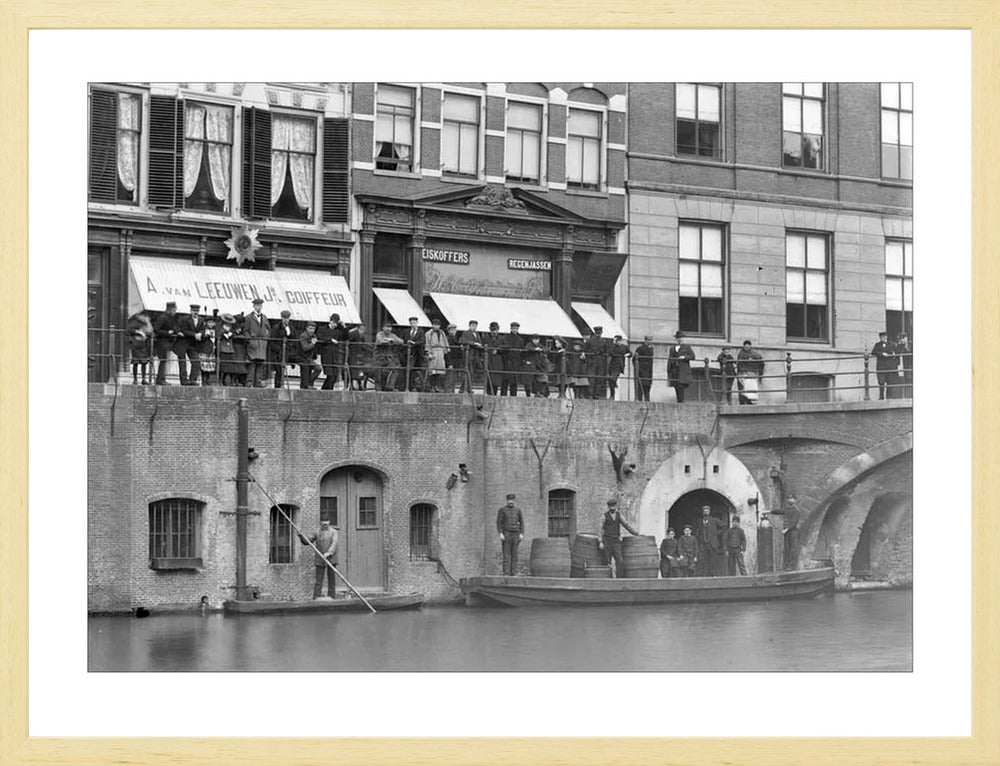 Werfkelders aan de Oudegracht - 1906